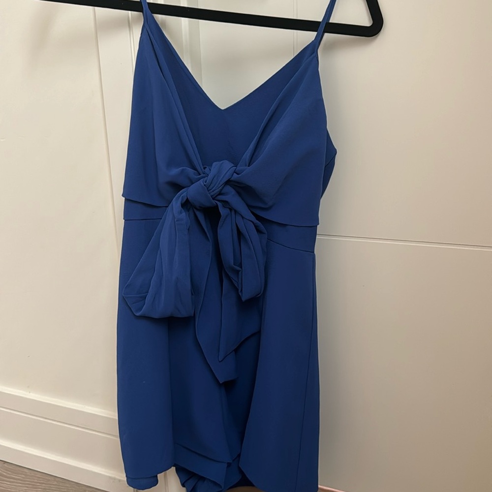 Blue romper